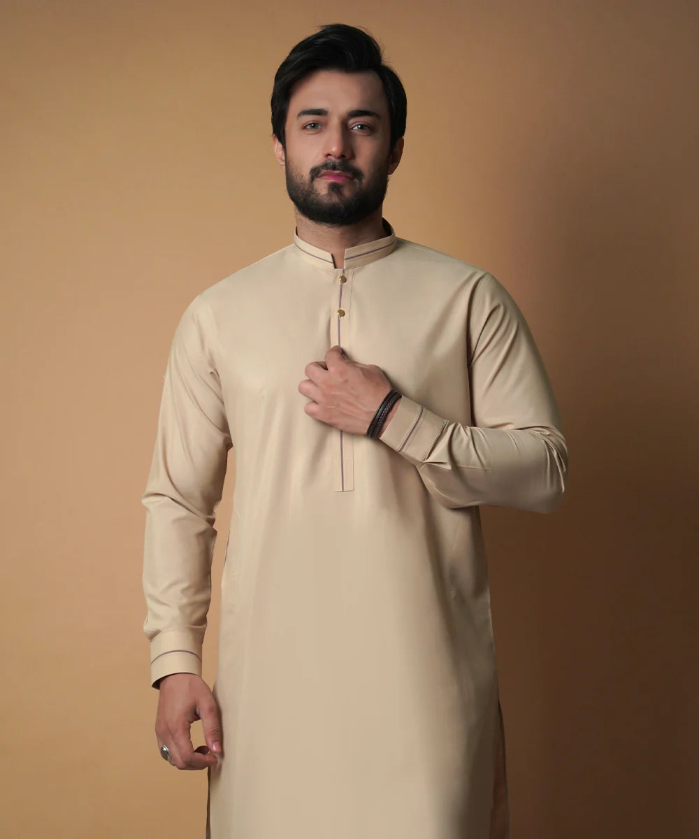 Classic Beige Kurta