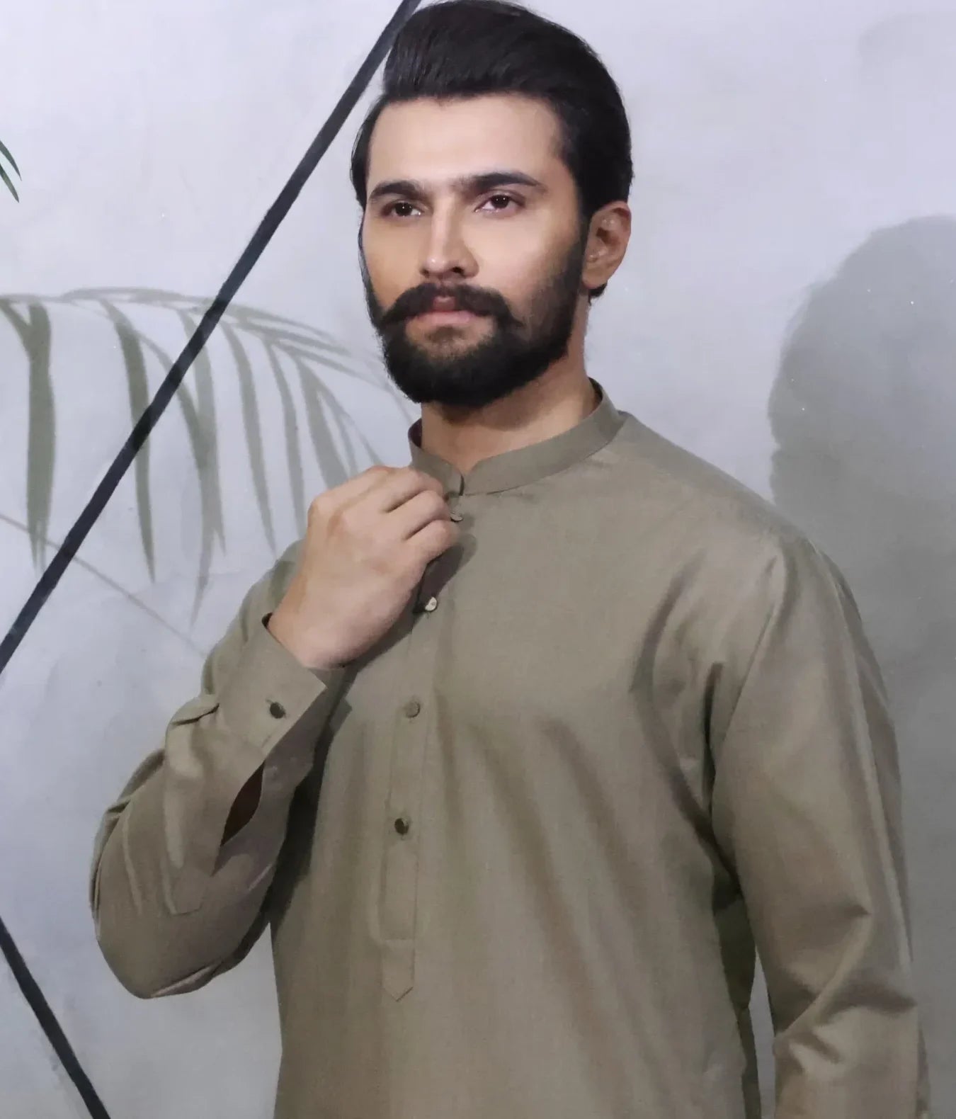 Olive Green Kurta