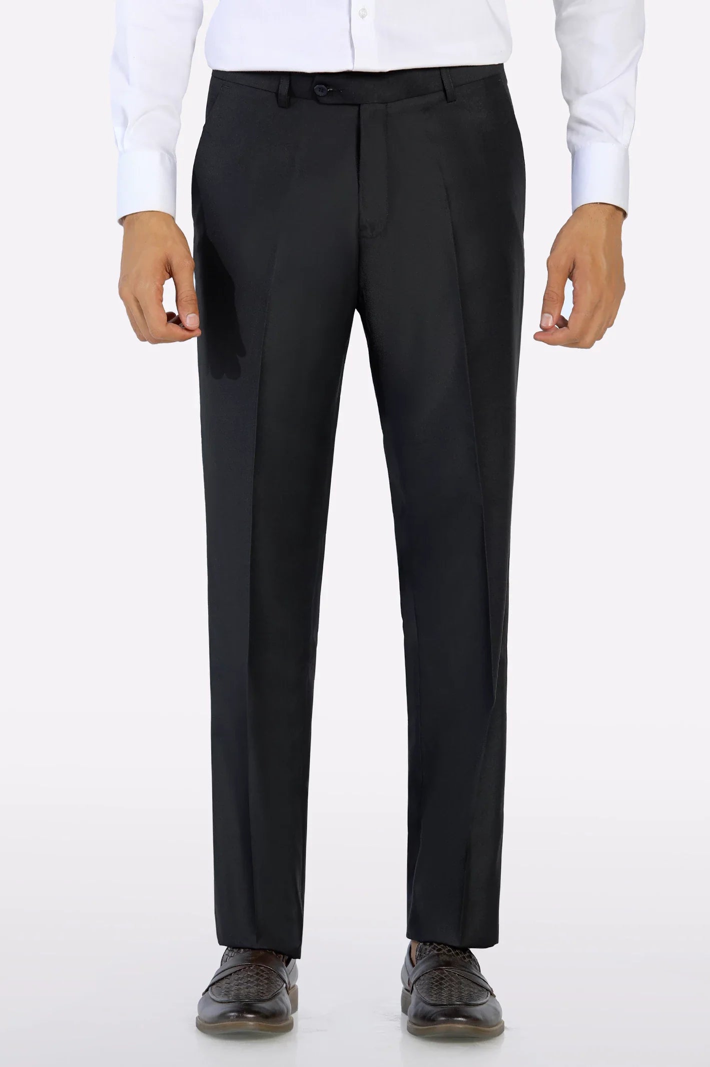 Black Regular Fit Trouser
