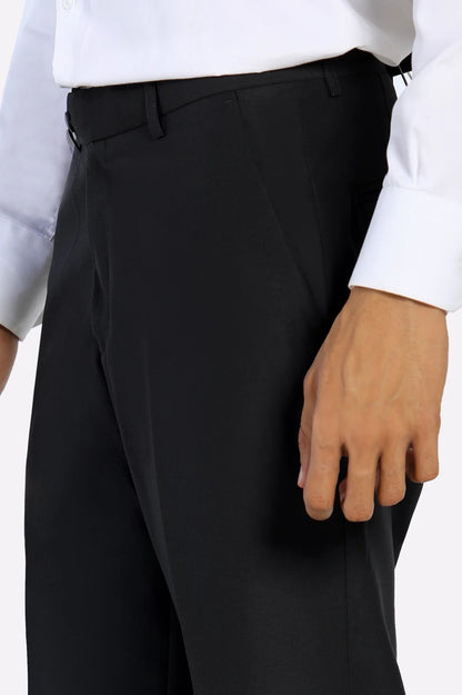 Black Regular Fit Trouser