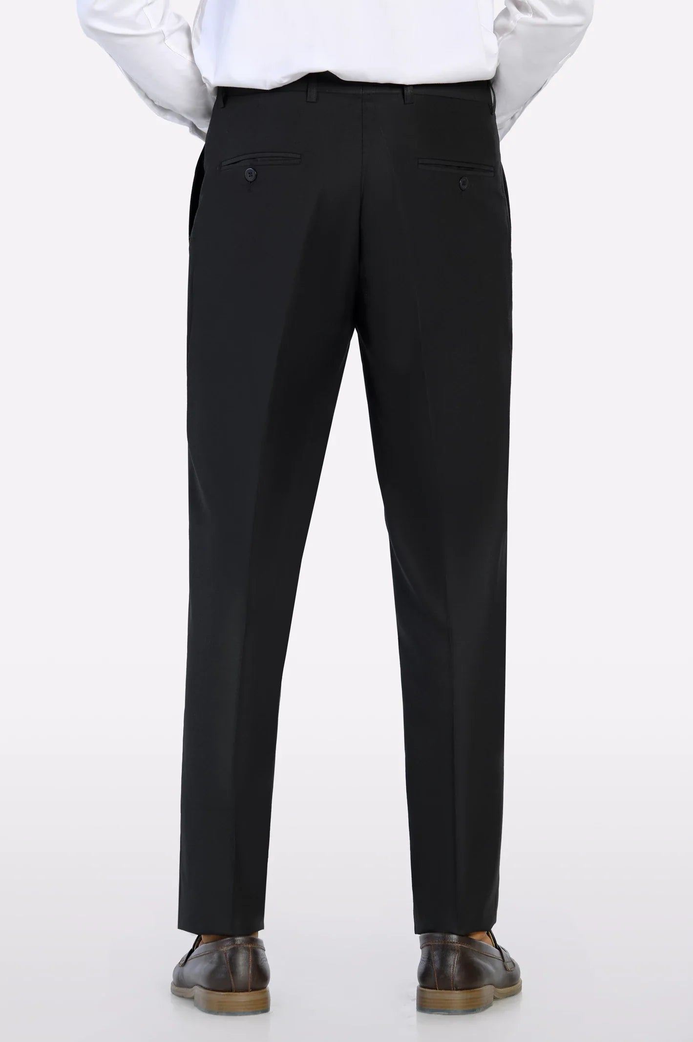 Black Regular Fit Trouser