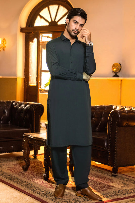 Charcoal Kurta