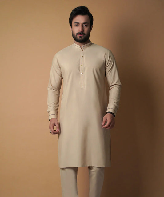 Classic Beige Kurta