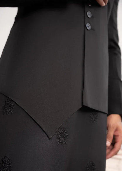Classic Black Traditional Bandhgala