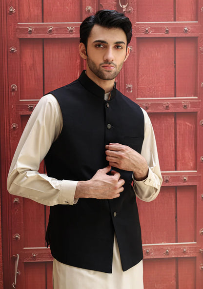 Classic Black Traditional Bundi
