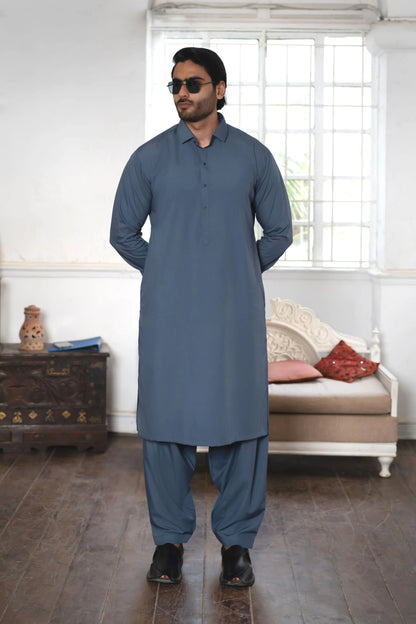 Classic Blue Kurta