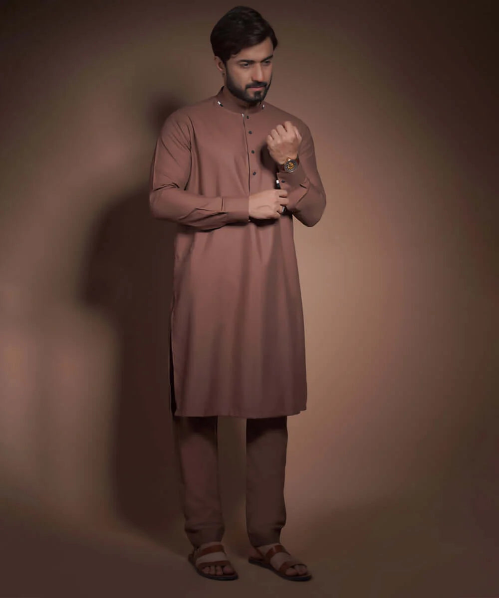 Classic Brown Kurta