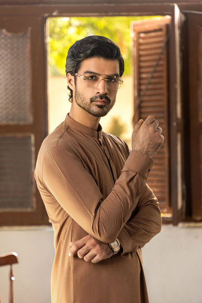 Classic Camel Brown Kurta