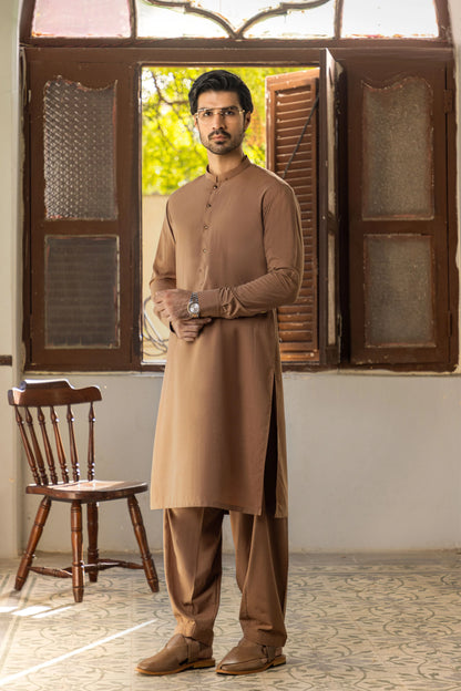 Classic Camel Brown Kurta