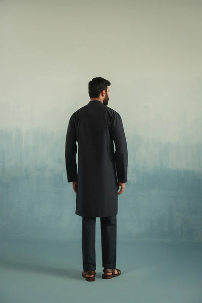 Classic Charcoal Kurta
