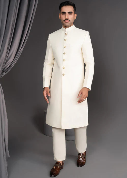 Classic Ivory Sherwani