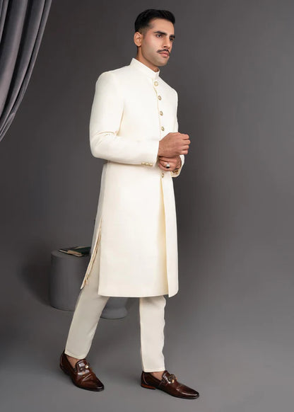 Classic Ivory Sherwani
