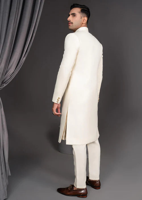 Classic Ivory Sherwani