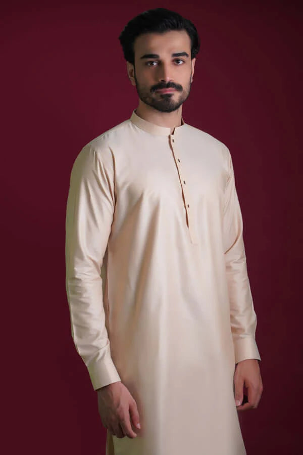 Classic Light Gold Kurta
