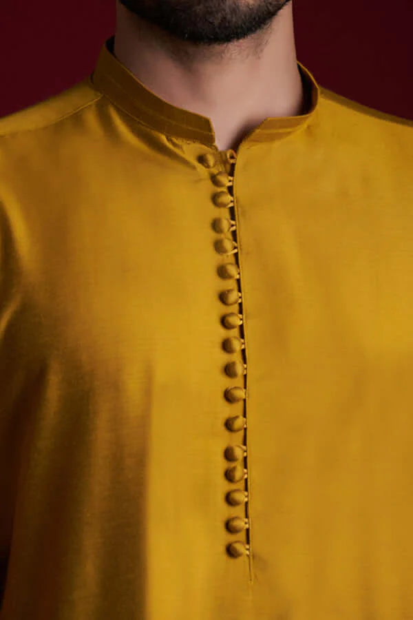 Classic Mustard Kurta