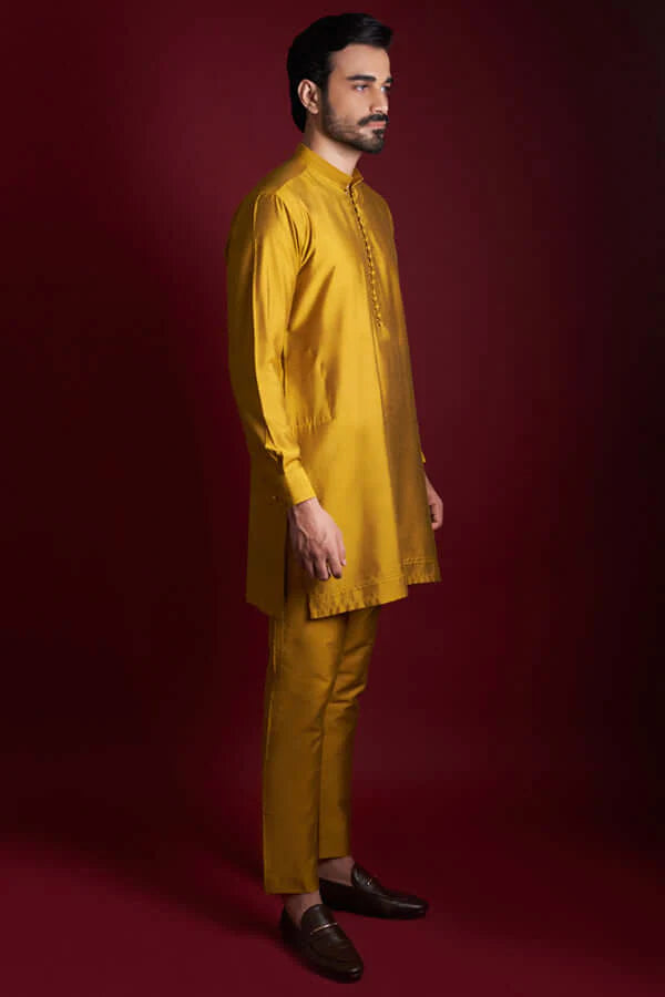 Classic Mustard Kurta