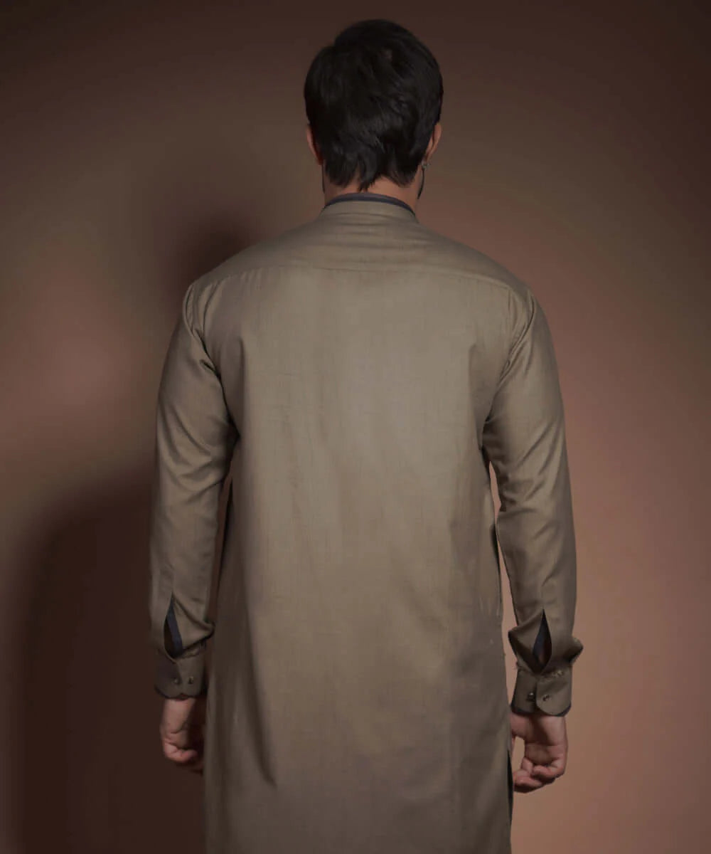 Classic Olive Green Kurta