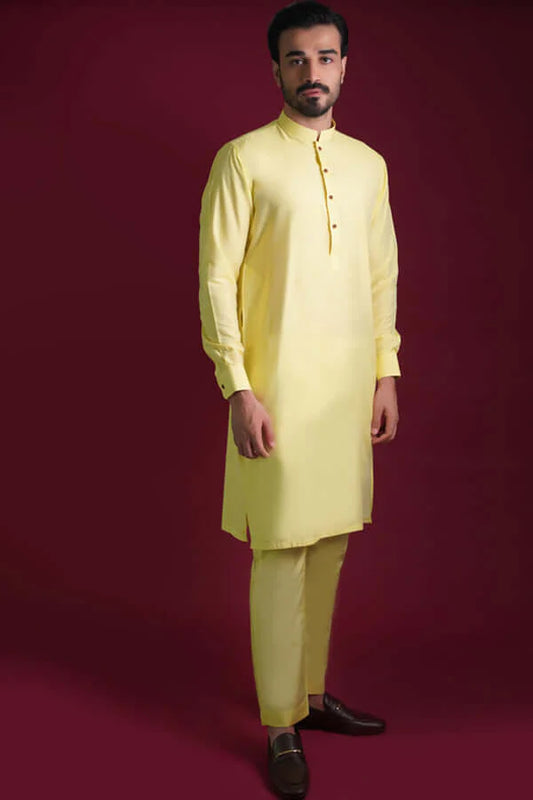 Classic Yellow Kurta
