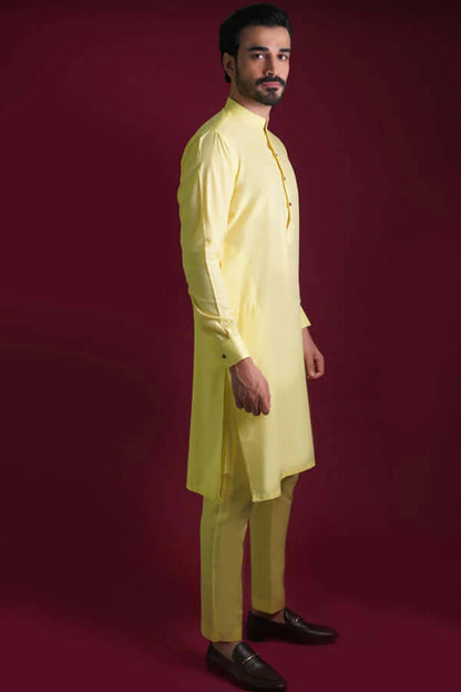 Classic Yellow Kurta