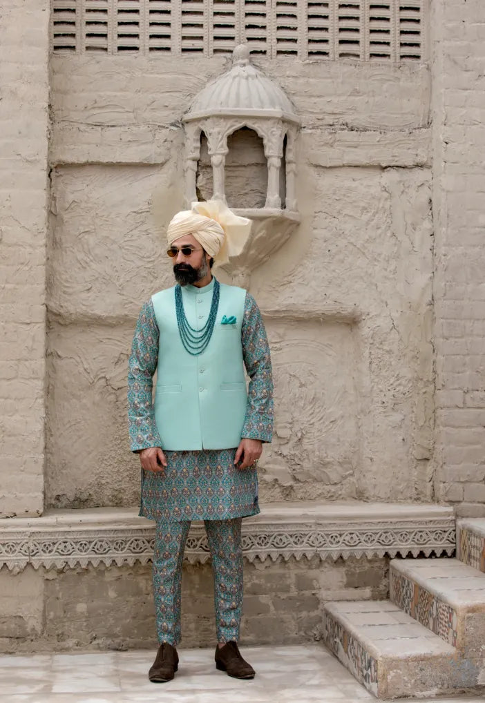 Classic Baby Blue Bundi
