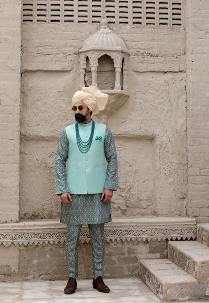 Classic Baby Blue Bundi
