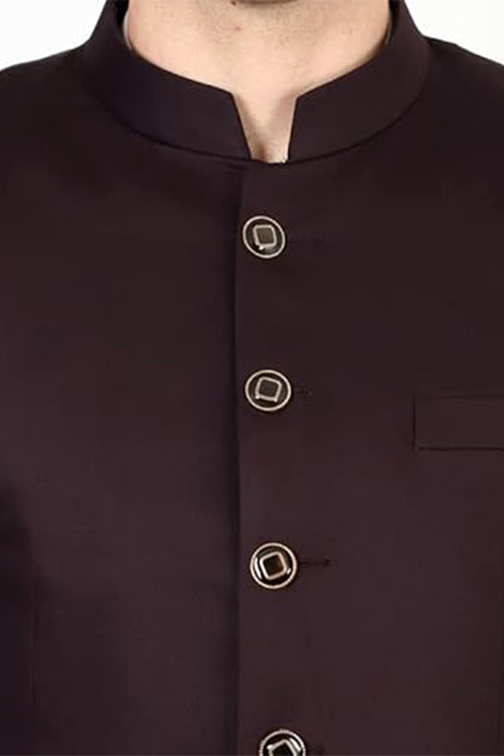 Dark Brown Bandhgala