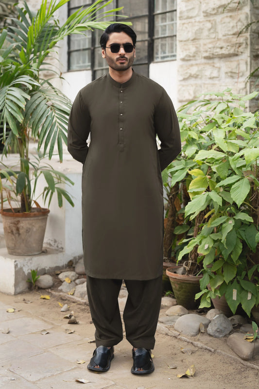 Dark Brown Kurta