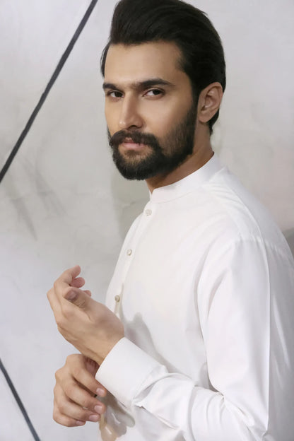 Classic White Kurta
