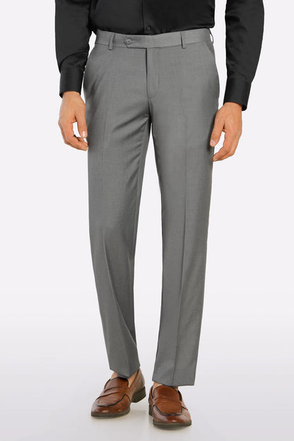 Grey Regular Fit Trouser