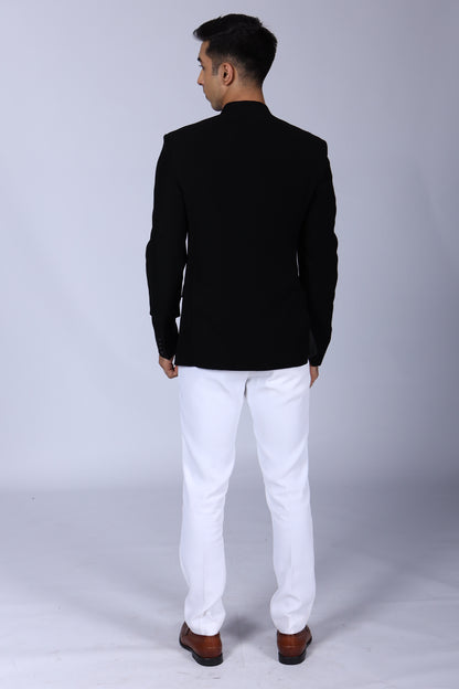 Classic Black Bandhgala