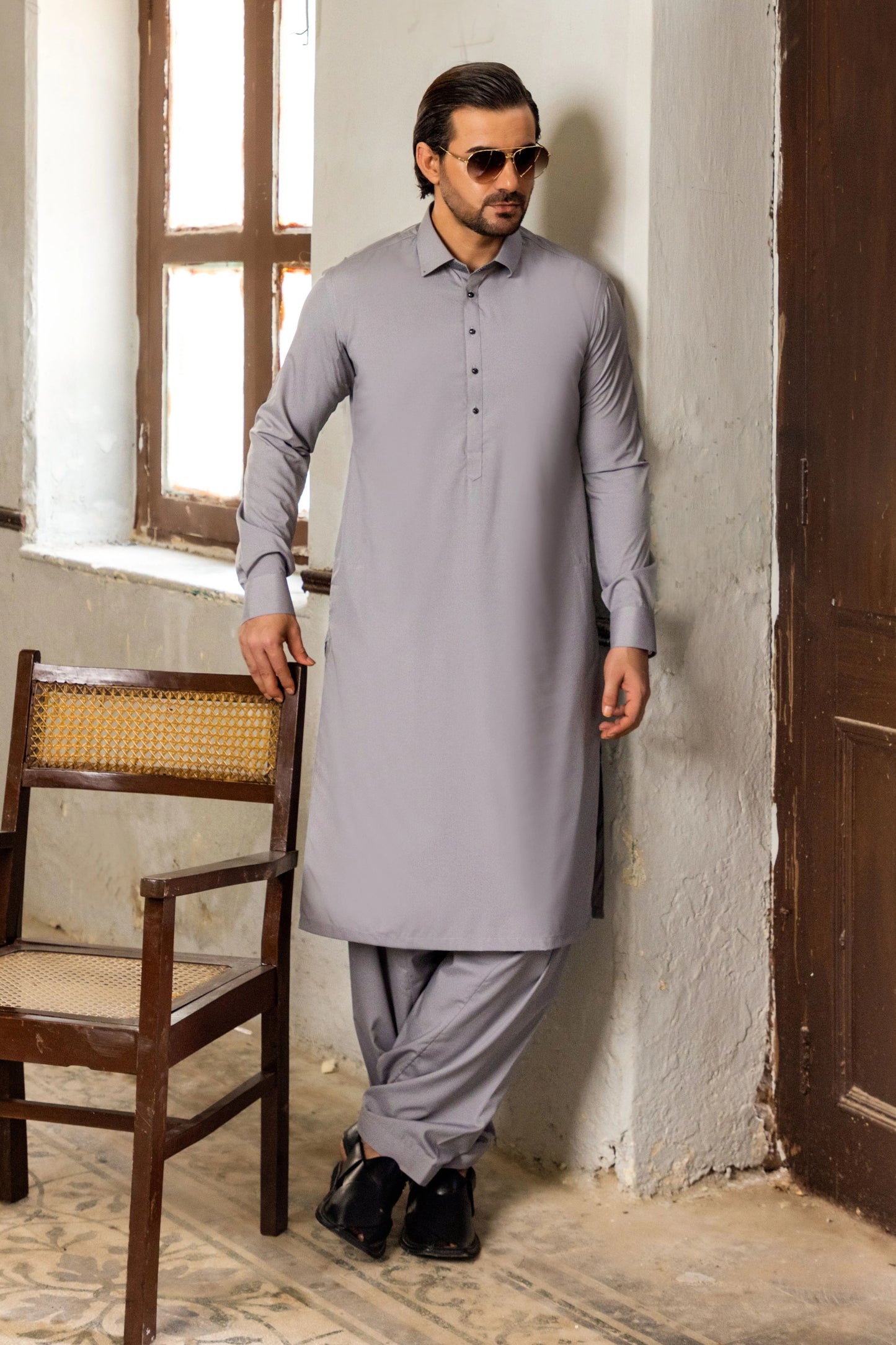 Light Grey Kurta