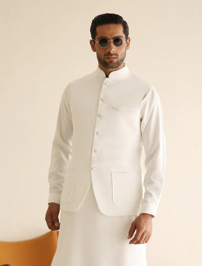 Classic Off White Bundi