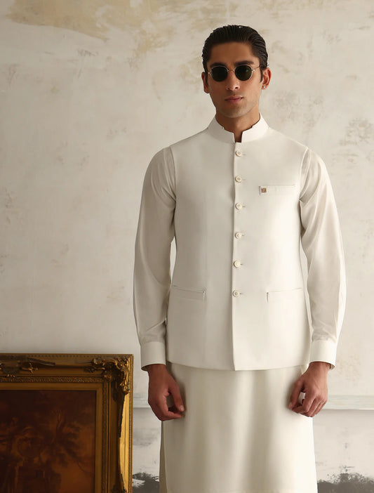Classic Off White Bundi