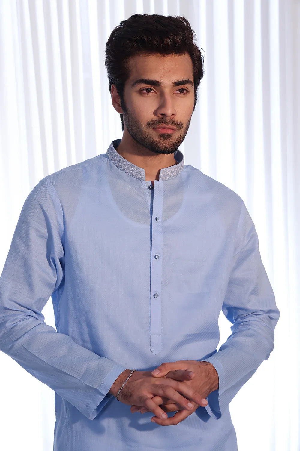 Classic Sky Blue Kurta