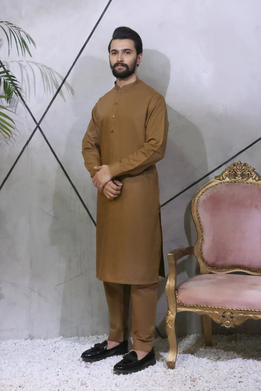 Classic Brown Kurta