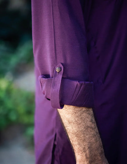 Purple Kurta