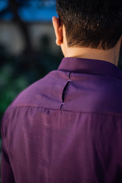 Purple Kurta