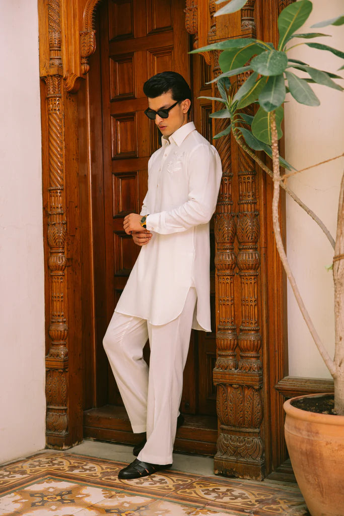 White Linen Kurta